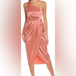 Keepsake Closer Midi Dress | Champagne | XXS/00 (NEW)